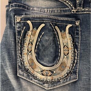 Miss Me size 36 curvy flare jeans!